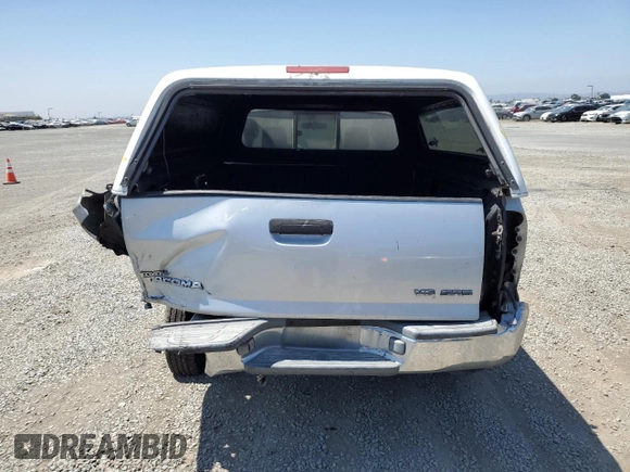 2005 Toyota Tacoma PreRunner with VIN 5TETU62N05Z047131, listed as a Copart auction lot 61256985 with 165,573 mi miles and Salvage title. Bid and sale history available at DreamBid. Image 6.
