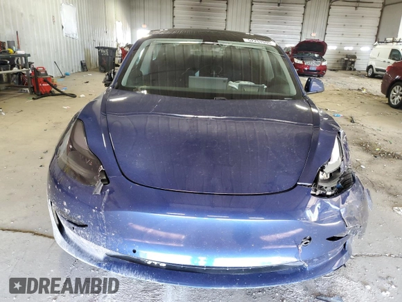 2021 Tesla Model 3 Long Range with VIN 5YJ3E1EB6MF902352, listed as a Copart auction lot 52257095 with 41,213 mi miles and Salvage Title. Bid and sale history available at DreamBid. Image 5.