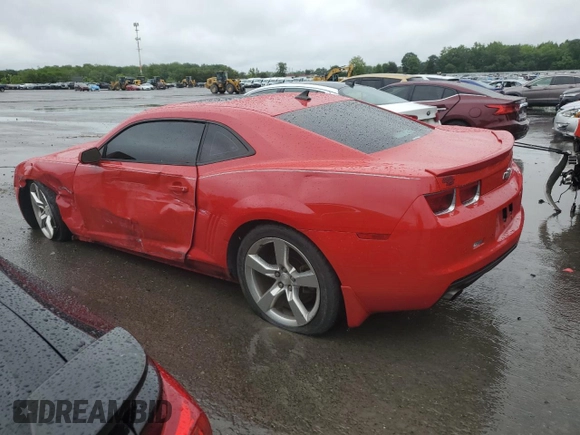 2011 Chevrolet Camaro 2LT with VIN 2G1FC1ED6B9206735, listed as a Copart auction lot 58715995 with 99,229 mi miles and Salvage title. Bid and sale history available at DreamBid. Image 2.