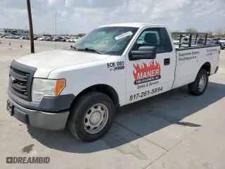 2014 Ford F-150 XL with VIN 1FTMF1CM3EKG10118, listed as a Copart auction lot 50462445 with 206,556 mi miles and Clean Title. Bid and sale history available at carsss.com. Image 1.