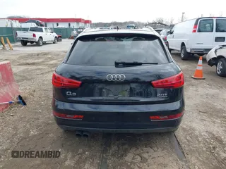 2017 Audi Q3 Premium with VIN WA1ECCFS5HR016753, listed as a IAAI auction lot 41630346 with 77,476 mi miles. Bid and sale history available at carsss.com. Image 16.