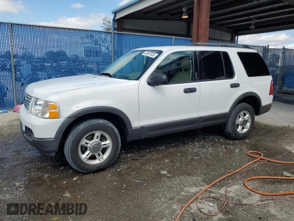 2003 Ford Explorer XLT с VIN 1FMZU63K33UA01860, выставлен на аукционе Copart как лот 45987835 с пробегом 128 131 миль миль и На запчасти • Non repairable. История ставок и продаж доступна на DreamBid. Изображение 1.