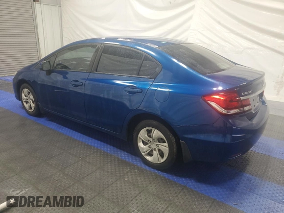 2014 Honda Civic LX z VIN 2HGFB2F54EH504123, wystawiony jako Copart lot #57471155 z przebiegiem 185 446 mil mil oraz Czysty tytuł • Clean title. Historia ofert i sprzedaży dostępna na DreamBid. Obrazek 2.