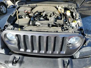 2019 Jeep Wrangler Unlimited Sport with VIN 1C4HJXDG4KW617918, listed as a Copart auction lot 81230004 with 55,621 mi miles and Non repairable. Bid and sale history available at DreamBid. Image 12.