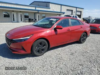 2023 Hyundai Elantra SEL with VIN KMHLM4AGXPU434350, listed as a Copart auction lot 50818395 with 9,700 mi miles and Salvage title. Bid and sale history available at DreamBid. Image 1.