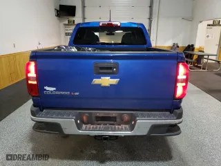 2018 Chevrolet Colorado 4WD Work Truck with VIN 1GCGTBENXJ1325966, listed as a Copart auction lot 42807745 with 124,433 mi miles and Clean Title. Bid and sale history available at carsss.com. Image 6.