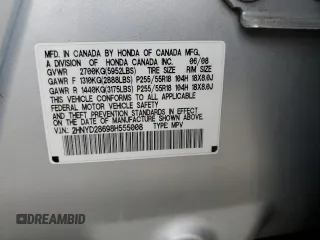 2008 Acura MDX Tech/Pwr Tail Gate with VIN 2HNYD28698H555008, listed as a Copart auction lot 43361805 with 163,874 mi miles and Salvage Title. Bid and sale history available at carsss.com. Image 15.