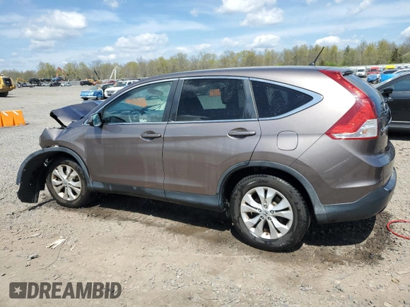 2013 Honda CR-V EX with VIN 5J6RM4H51DL020100, listed as a Copart auction lot 54001365 with 117,317 mi miles and Salvage Title. Bid and sale history available at DreamBid. Image 2.