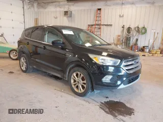 2017 Ford Escape SE with VIN 1FMCU0GDXHUD38967, listed as a IAAI auction lot 42049960 with 155,286 mi miles. Bid and sale history available at carsss.com. Image 1.