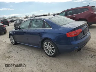 2015 Audi A4 Premium Plus with VIN WAUFFAFL9FN010549, listed as a Copart auction lot 50623025 with 183,602 mi miles and Salvage Title. Bid and sale history available at carsss.com. Image 2.