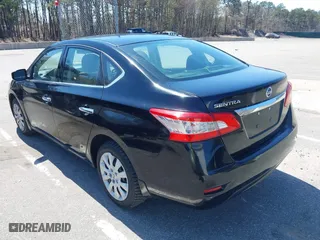 2015 Nissan Sentra S with VIN 3N1AB7AP5FY333069, listed as a IAAI auction lot 42082189 with 100,157 mi miles. Bid and sale history available at carsss.com. Image 3.
