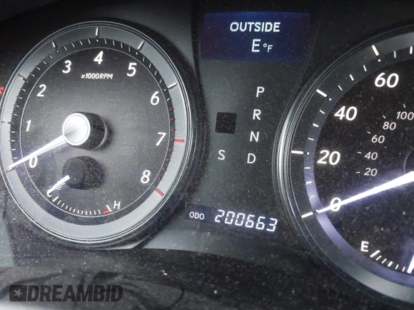 2011 Lexus ES with VIN JTHBK1EG3B2435793, listed as a IAAI auction lot 41171549 with 200,663 mi miles. Bid and sale history available at carsss.com. Image 15.