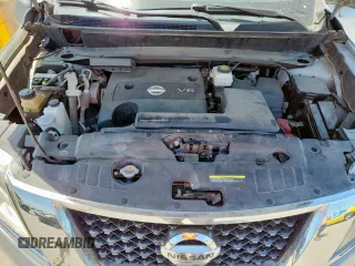 2016 Nissan Pathfinder Platinum with VIN 5N1AR2MNXGC665732, listed as a Copart auction lot 63183965 with 102,473 mi miles and Salvage title. Bid and sale history available at DreamBid. Image 12.
