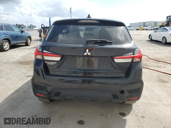 2022 Mitsubishi Outlander SE with VIN JA4APVAU6NU009195, listed as a Copart auction lot 52381595 with 43,969 mi miles and Salvage title. Bid and sale history available at DreamBid. Image 6.