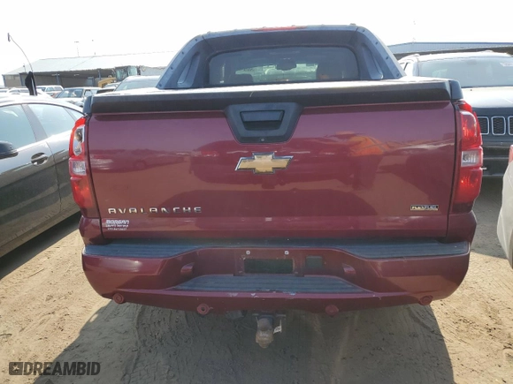 2007 Chevrolet Avalanche LT w/3LT with VIN 3GNFK12317G167787, listed as a Copart auction lot 65424004 with 0 mi miles and Salvage Title. Bid and sale history available at carsss.com. Image 6.
