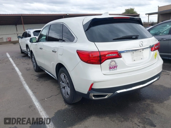 2019 Acura MDX with VIN 5J8YD3H36KL010655, listed as a IAAI auction lot 41500980 with 68,421 mi miles and . Bid and sale history available at DreamBid. Image 3.