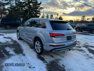 2021 Audi Q7 Premium with VIN WA1AXAF72MD024576, listed as a Copart auction lot 42853485 with 108,845 mi miles and Clean title. Bid and sale history available at DreamBid. Image 4.