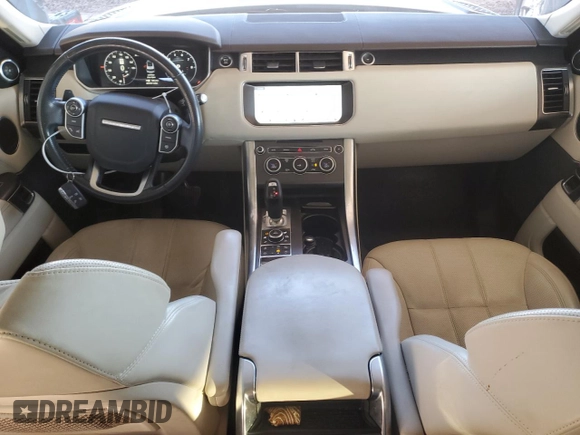 2017 Land Rover Range Rover Sport with VIN SALWR2FE1HA125232, listed as a Copart auction lot 81895764 with 61,947 mi miles and Salvage Title. Bid and sale history available at DreamBid. Image 8.
