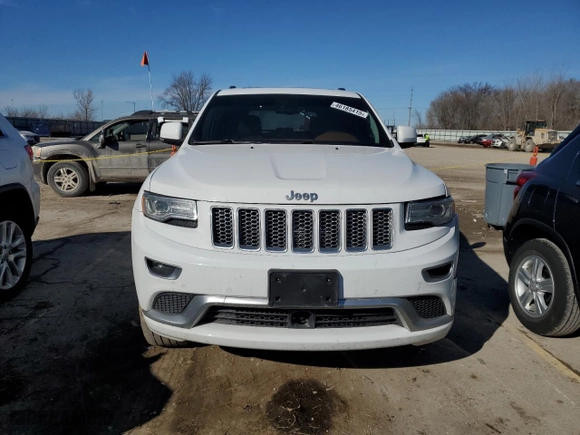 2015 Jeep Grand Cherokee Summit with VIN 1C4RJFJG9FC230372, listed as a Copart auction lot 46185415 with 144,242 mi miles and Salvage Title. Bid and sale history available at carsss.com. Image 5.