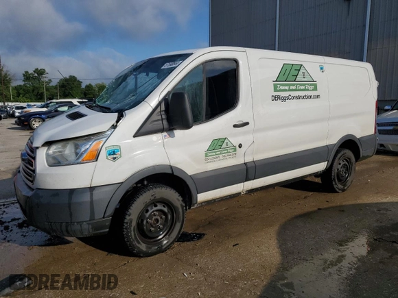 2015 Ford Transit Cargo with VIN 1FTNR1ZM5FKB03368, listed as a Copart auction lot 57690844 with 259,267 mi miles and Non Repairable. Bid and sale history available at DreamBid. Image 1.