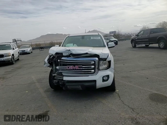 2016 GMC Canyon 2WD SLE with VIN 1GTG5CE35G1375259, listed as a Copart auction lot 43643035 with 209,700 mi miles and Salvage Title. Bid and sale history available at carsss.com. Image 10.