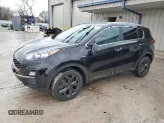 2020 Kia Sportage S with VIN KNDP6CAC3L7666403, listed as a Copart auction lot 50590185 with 87,245 mi miles and Salvage Title. Bid and sale history available at carsss.com. Image 1.