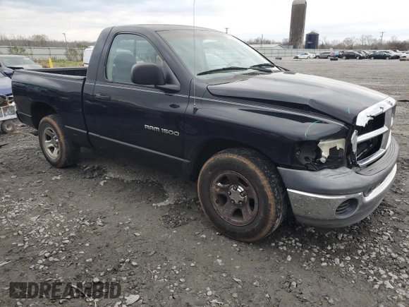 2002 Dodge 1500 with VIN 1D7HA16N02J236188, listed as a Copart auction lot 46077995 with 156,493 mi miles and Salvage title. Bid and sale history available at DreamBid. Image 4.