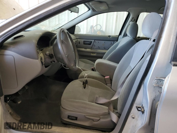 2003 Ford Taurus SES Standard with VIN 1FAFP55U43A256709, listed as a Copart auction lot 53925345 with 52,581 mi miles and Clean Title. Bid and sale history available at carsss.com. Image 7.