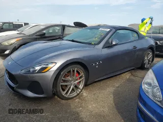2019 Maserati GranTurismo Convertible Sport with VIN ZAM45VMAXK0345294, listed as a Copart auction lot 75258044 with 0 mi miles and Non Repairable. Bid and sale history available at carsss.com. Image 1.