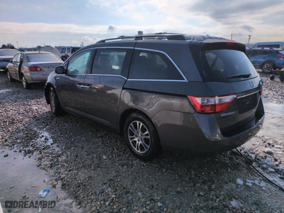 2013 Honda Odyssey EX with VIN 5FNRL5H40DB076506, listed as a Copart auction lot 45609935 with 170,046 mi miles and Salvage Title. Bid and sale history available at carsss.com. Image 2.