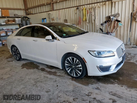 2017 Lincoln MKZ Hybrid Reserve with VIN 3LN6L5MU8HR665831, listed as a Copart auction lot 60562735 with 154,693 mi miles and Clean title. Bid and sale history available at DreamBid. Image 4.