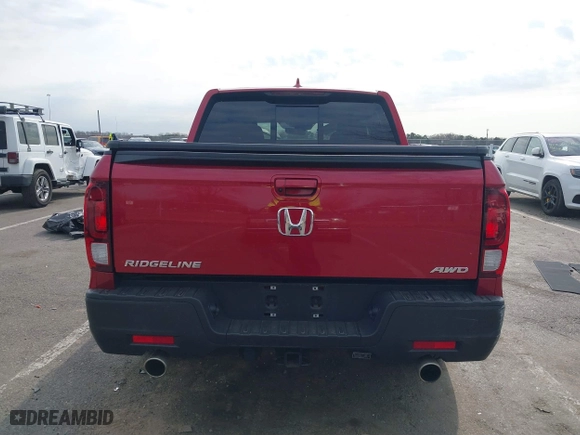 2021 Honda Ridgeline RTL with VIN 5FPYK3F54MB014502, listed as a IAAI auction lot 41776177 with 38,117 mi miles. Bid and sale history available at carsss.com. Image 16.