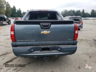 2011 Chevrolet Avalanche LT with VIN 3GNTKFE34BG369222, listed as a Copart auction lot 71200534 with 107,645 mi miles and Salvage Title. Bid and sale history available at DreamBid. Image 6.