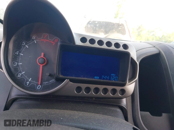 2013 Chevrolet Sonic LS with VIN 1G1JA6SH8D4130347, listed as a IAAI auction lot 42146150 with 144,120 mi miles and . Bid and sale history available at DreamBid. Image 7.