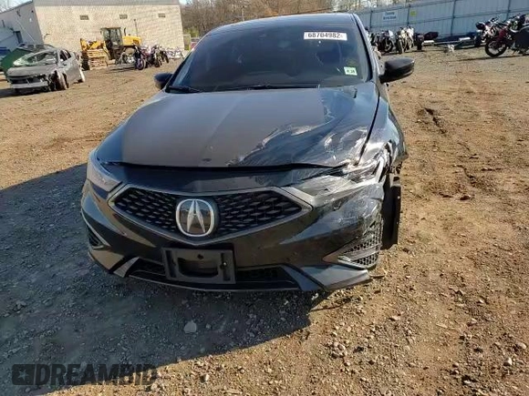 2021 Acura ILX w/Premium/A-SPEC Package with VIN 19UDE2F81MA004006, listed as a Copart auction lot 68704982 with 46,334 mi miles. Bid and sale history available at carsss.com. Image 11.
