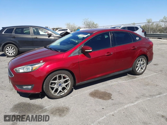 2015 Ford Focus SE z VIN 1FADP3F24FL314108, wystawiony jako Copart lot #57746805 z przebiegiem 64 659 mil mil oraz Szkoda całkowita • Salvage title. Historia ofert i sprzedaży dostępna na DreamBid. Obrazek 1.