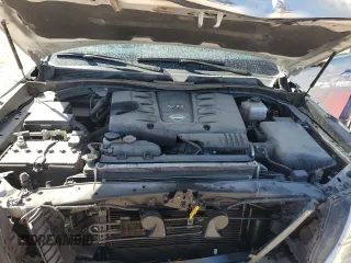 2023 Nissan Armada SL with VIN JN8AY2BA5P9401536, listed as a Copart auction lot 45586885 with 31,481 mi miles and Salvage Title. Bid and sale history available at carsss.com. Image 12.