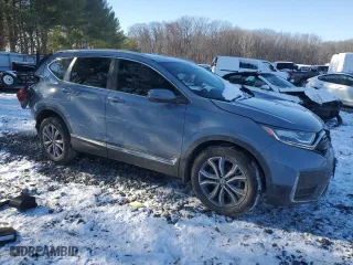 2021 Honda CR-V Touring with VIN 7FARW2H96ME002416, listed as a Copart auction lot 42124065 with 51,445 mi miles and Salvage Title. Bid and sale history available at carsss.com. Image 4.