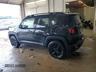 2017 Jeep Renegade Altitude with VIN ZACCJBBB0HPE64660, listed as a Copart auction lot 58768965 with 127,278 mi miles and Salvage title. Bid and sale history available at DreamBid. Image 2.