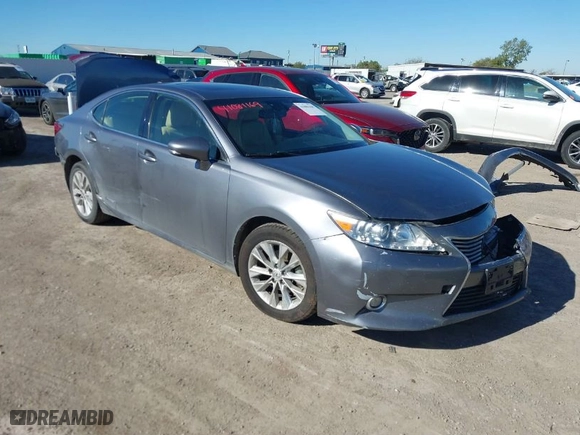 2015 Lexus ES 300h Hybrid with VIN JTHBW1GG7F2083003, listed as a IAAI auction lot 41081169 with 140,244 mi miles. Bid and sale history available at carsss.com. Image 1.