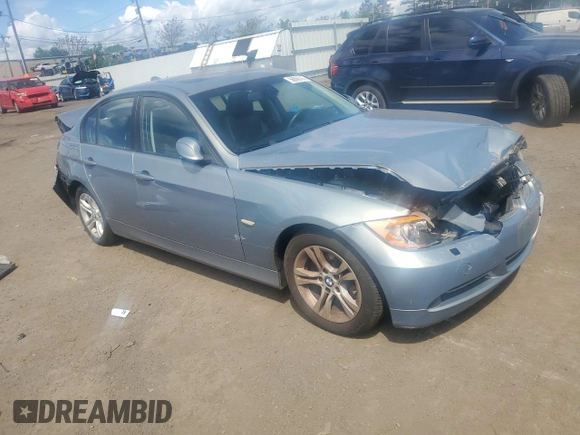 2008 BMW 3 Series 328xi z VIN WBAVC93508K038897, wystawiony jako Copart lot #56096765 z przebiegiem 155 089 mil mil oraz Szkoda całkowita • Salvage title. Historia ofert i sprzedaży dostępna na DreamBid. Obrazek 4.