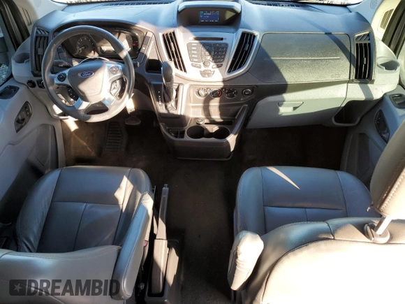 2015 Ford Transit Passenger XL with VIN 1FBAX2CGXFKA15126, listed as a Copart auction lot 84225534 with 134,178 mi miles and Salvage title. Bid and sale history available at DreamBid. Image 8.
