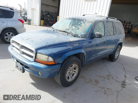 2002 Dodge Durango z VIN 1B4HR48N82F148149, wystawiony jako IAAI lot #41729679 z przebiegiem 140 185 mil mil oraz . Historia ofert i sprzedaży dostępna na DreamBid. Obrazek 2.