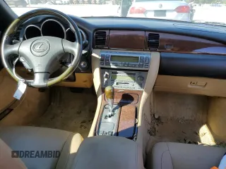 2007 Lexus SC 430 with VIN JTHFN45Y179015810, listed as a Copart auction lot 74630984 with 240,212 mi miles and Salvage Title. Bid and sale history available at DreamBid. Image 8.