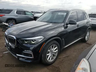 2020 BMW X5 xDrive40i with VIN 5UXCR6C0XL9B63256, listed as a Copart auction lot 49961925 with 61,781 mi miles and Salvage Title. Bid and sale history available at carsss.com. Image 1.
