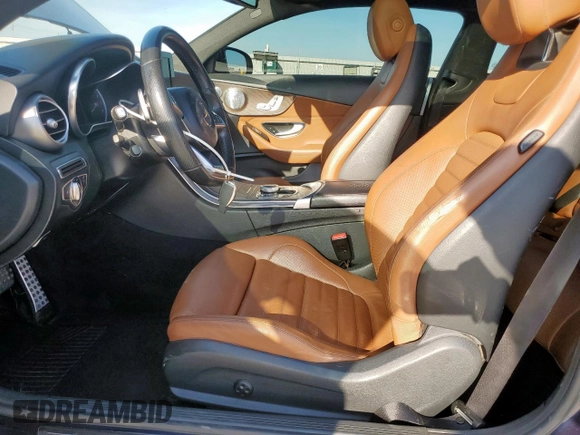 2018 Mercedes-Benz C 300 z VIN WDDWJ4JB6JF658506, wystawiony jako Copart lot #59221685 z przebiegiem 108 012 mil mil oraz Szkoda całkowita • Salvage title. Historia ofert i sprzedaży dostępna na DreamBid. Obrazek 7.