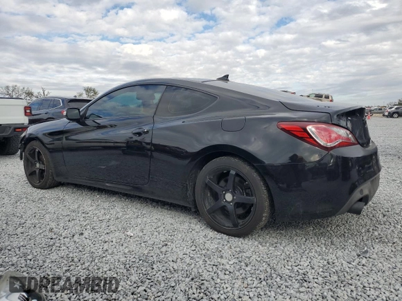 2016 Hyundai Genesis Coupe 3.8L Base with VIN KMHHT6KJ8GU133851, listed as a Copart auction lot 89313935 with 62,945 mi miles and Salvage title. Bid and sale history available at DreamBid. Image 2.