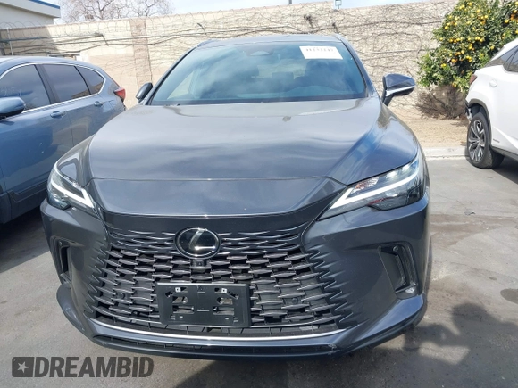 2024 Lexus RX 350 with VIN 2T2BAMBA4RC043189, listed as a IAAI auction lot 41232247 with 4,741 mi miles and . Bid and sale history available at DreamBid. Image 12.