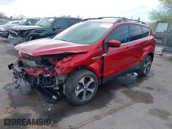 2018 Ford Escape SEL with VIN 1FMCU0HD6JUA98109, listed as a IAAI auction lot 41734123 with 39,207 mi miles and . Bid and sale history available at carsss.com. Image 18.