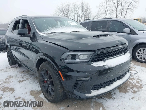 2023 Dodge Durango SRT 392 Premium with VIN 1C4SDJGJXPC681939, listed as a IAAI auction lot 41015100 with 12,562 mi miles and . Bid and sale history available at DreamBid. Image 1.